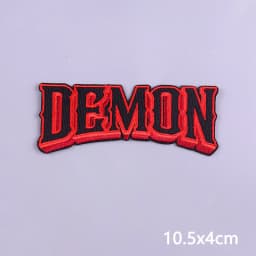 Punk Series Patch Iron On Patches For Clothing Thermoadhesive Patches On Clothes Horror Eyes Embroidery Patch DIY Sewing Patch