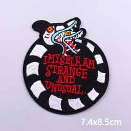 Punk Series Patch Iron On Patches For Clothing Thermoadhesive Patches On Clothes Horror Eyes Embroidery Patch DIY Sewing Patch