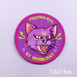 Punk Series Patch Iron On Patches For Clothing Thermoadhesive Patches On Clothes Horror Eyes Embroidery Patch DIY Sewing Patch