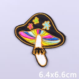 Punk Series Patch Iron On Patches For Clothing Thermoadhesive Patches On Clothes Horror Eyes Embroidery Patch DIY Sewing Patch
