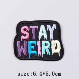 Punk Series Patch Iron On Patches For Clothing Thermoadhesive Patches On Clothes Horror Eyes Embroidery Patch DIY Sewing Patch