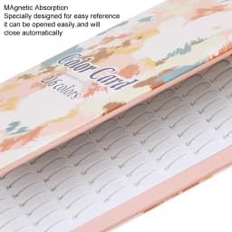 160/180/216 Colors Fake Nails Tips Display Book Nail Polish Storage Book Nail Styles Showing Book with 240PCS Fake Nails Tools