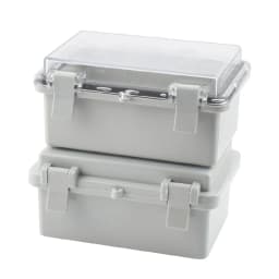IP67 Waterproof Plastic Enclosure With Hasp Electrical Junction Box Outdoor Sealed Switch Power Case Distribution Boxes