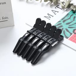 5PCS Alligator Hair Clip Hairdressing Clamps Plastic Hair Claw Hairpins Barber Clips for Salon Styling Tools Hair Accessories