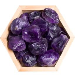 Natural Amethyst Reiki Healing Energy Gemstone Mineral Raw Stones Purple Rough Quartz Crystals Specimen Room Decor
