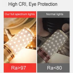 3CCT Color Changing12W 16W Super Bright Light Bulbs Full Spectrum High CRI 97 E14 E12 E26 E27 LED Corn Bulbs for Indoor Lighting