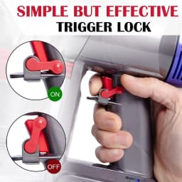 Plastic Sweeping Robot Switch Lock Accessories Hand-held Trigger Lock Clip Holder Switch Power Button for Dyson V6 V7 V8 V10 V11