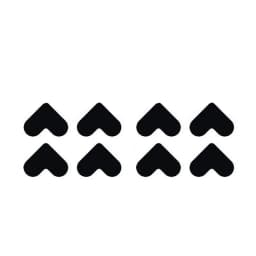 4/8/12PCS Washable Rug Gripper Reusable Rubber Mat Rug Pads Sticker Double Sided Non-Slip Patch Tape for Tile Floors Carpets