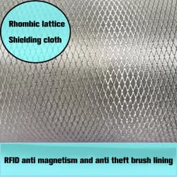Faraday Fabric EMI RFID Shielding-Block WiFi/RF Military Grade Radiowave Microwave Electromagnetic Fields Anti-Radiation Cloth