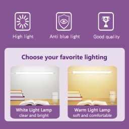 Desk light Magnetic reading lamp USB Dormitory LED Night lighting Eye protection tube cabinet Mirror Student Office study table