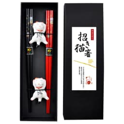 Chinese Panda Chopsticks Japanese Korean Sushi Solid Wood Chopsticks Wedding Gift Chop Sticks Hashi Two Pairs Chopsticks Set