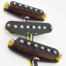 Vintage 1969 Set Alnico 5 Electric Guitar ST Single Coil Plain Enamel Wire 69 Pickup Heavy Build Coil Hendrix Style
