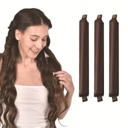 Heatless Curling Rod Headband Satin Hair Curler No Heat Hair Rollers Lazy Curls Soft Curlers Sleeping Flexi Rods Styling Tools