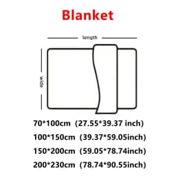 Solid Color Thickened Wide Striped Multifunctional Blanket Can Be Used As Bed Sheet Cover Blanket, Nap Blanket, Pet Blanket