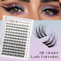 Lash Clusters 0.05mm Individual Lashes 3D Wispy Lash Extension 0.1mm Super Thin Band Resuable Natural Lashes 8-16mix Lashes