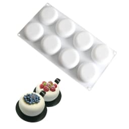 Mousse Cake Silicone Mold Onion Flower Rose Square Round Pastry Baking Tool For Dessert Soap Candle Making Supplies Chocolate