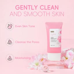 Sakura Face Deep Cleaning Exfoliating Gel Skin Care Whitening Moisturizer Repair Facial Scrub Skin Care 60g