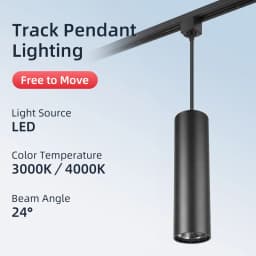 LED Track Pendant Light Hanging Decoration Ceiling Lighting Fixture Suitable for Living Rooms Dining Rooms Kitchen Pendant Light