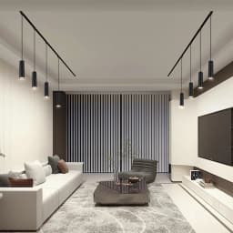 LED Track Pendant Light Hanging Decoration Ceiling Lighting Fixture Suitable for Living Rooms Dining Rooms Kitchen Pendant Light