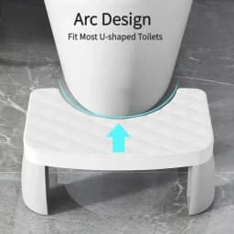 1PC Waterproof Squatty Potty Toilet Stool Toilet Foot Stool Squat Stool For Pregnant Woman Children Adult Old People