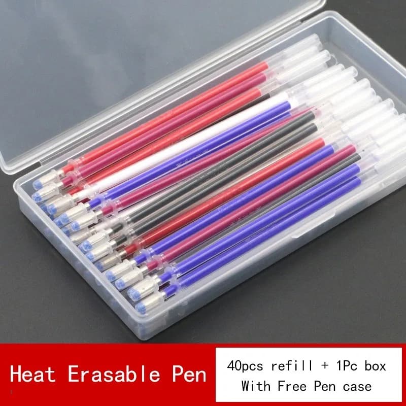 High-temperature Disappearing Pen Refill Fading Pen Special For Clothing DIY Leather Heating Rough Water Erasing Pen