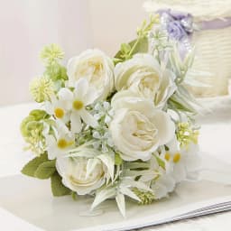 18 Individual Roses in Hand, Finished Flower Bouquet, Living Room Decoration, Artificial Flower