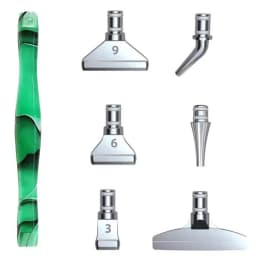 7Pcs/Se Reusable Diamond Painting Pen Replacement Pen Heads Cross Stitch Embroidery Quick Cases Tool Metal Point Drill Pen Heads