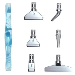 7Pcs/Se Reusable Diamond Painting Pen Replacement Pen Heads Cross Stitch Embroidery Quick Cases Tool Metal Point Drill Pen Heads