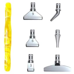 7Pcs/Se Reusable Diamond Painting Pen Replacement Pen Heads Cross Stitch Embroidery Quick Cases Tool Metal Point Drill Pen Heads