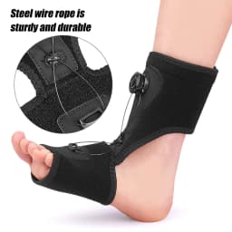 1PCS Adjustable Ankle Support Compression Ankle Brace Protector for Running Basketball Nylon Knitted Gym Bandage Ankle Strap