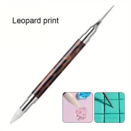 Nail Art Dotting Pen Double End Painting DIY Brush Rhinestone Handle Diamond Picker Manicure Dotting Tool Nail Accessories
