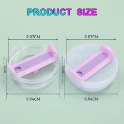 Silicone World 40oz For Stanley H2.0 Tumbler Flip Straw Lid Replaceble Sealed Leak Proof Cup Cover Coffee Cups Tumbler Lids