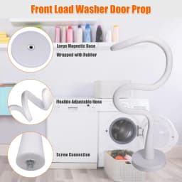 Silicone Washer Door Prop Magnetic Washing Machine Door Holder Keep Washer Door Open Drying Machine For Home