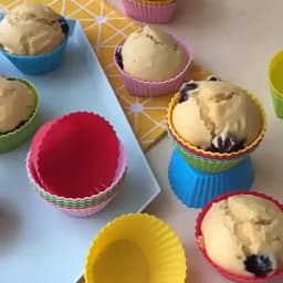 5/10/20/30pcs/lot Silicone Cake Mold Round Heart Shape Muffin Cupcake Baking Molds Home Kitchen Bakeware Resistant and Soft