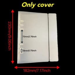 10pcs Photo Album Inner Pages A5 Kpop Binder Photocard Holder Photocard Binder Inlay Idol Card Collect Book Inner Page 포토카드 바인더