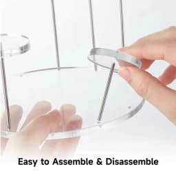 3/12 Tray Cupcake Stand Acrylic Cake Display Stand Jewelry Cake Transparent Dessert Rack Wedding Birthday Party Decoration Tools