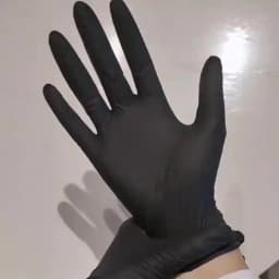 S/M/L/Xl Bag Black Pvc Disposable Cleaning Gloves Waterproof Kitchen Cleaning Tattoo Hairdressing Gloves 10/20/50/100PCS