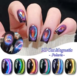 BORN PRETTY 10ml 9D Polaris Light Cat Magnetic Gel Black Base Needed Semi Permanent Soak Off UV Gel Varnish Manicure