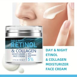 ENVISHA Face Skin Care Retinol Collagen Cream Fade Fine Lines Deep Hydration Moisturizing Skin Improve Dullness Brightening