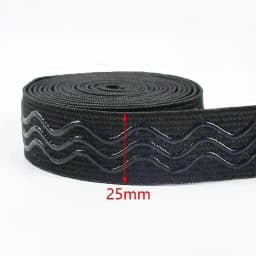 2/5Meters 10-50mm Silicone Elastic Band for Underwear Non-slip Bra Rubber Tape Waist Belt Stretch Ribbon DIY Sewing Accessories