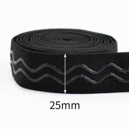 2/5Meters 10-50mm Silicone Elastic Band for Underwear Non-slip Bra Rubber Tape Waist Belt Stretch Ribbon DIY Sewing Accessories