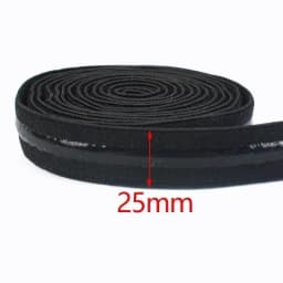 2/5Meters 10-50mm Silicone Elastic Band for Underwear Non-slip Bra Rubber Tape Waist Belt Stretch Ribbon DIY Sewing Accessories
