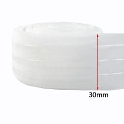2/5Meters 10-50mm Silicone Elastic Band for Underwear Non-slip Bra Rubber Tape Waist Belt Stretch Ribbon DIY Sewing Accessories