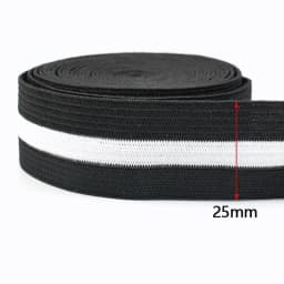 2/5Meters 10-50mm Silicone Elastic Band for Underwear Non-slip Bra Rubber Tape Waist Belt Stretch Ribbon DIY Sewing Accessories