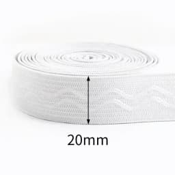 2/5Meters 10-50mm Silicone Elastic Band for Underwear Non-slip Bra Rubber Tape Waist Belt Stretch Ribbon DIY Sewing Accessories
