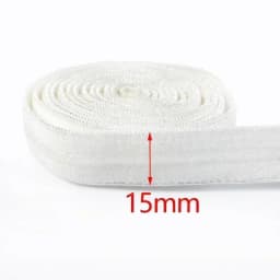 2/5Meters 10-50mm Silicone Elastic Band for Underwear Non-slip Bra Rubber Tape Waist Belt Stretch Ribbon DIY Sewing Accessories