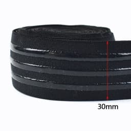 2/5Meters 10-50mm Silicone Elastic Band for Underwear Non-slip Bra Rubber Tape Waist Belt Stretch Ribbon DIY Sewing Accessories