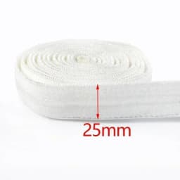 2/5Meters 10-50mm Silicone Elastic Band for Underwear Non-slip Bra Rubber Tape Waist Belt Stretch Ribbon DIY Sewing Accessories