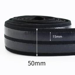 2/5Meters 10-50mm Silicone Elastic Band for Underwear Non-slip Bra Rubber Tape Waist Belt Stretch Ribbon DIY Sewing Accessories