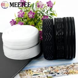 2/5Meters 10-50mm Silicone Elastic Band for Underwear Non-slip Bra Rubber Tape Waist Belt Stretch Ribbon DIY Sewing Accessories